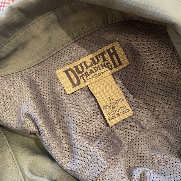 Duluth Trading Co Mens Size L Short Sleeve Button Up Casual Work Shirt Lot of 5 - Picture 2 of 9